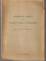   Antologia breve del teatro ''Chico'' spagnolo