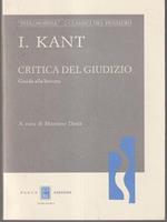   Critica del giudizio