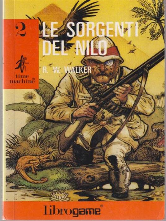 Le sorgenti del Nilo - R.W. Walker - copertina