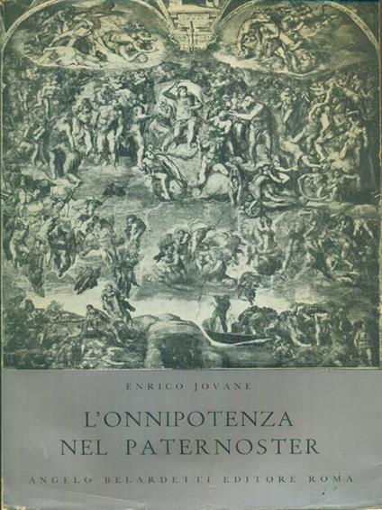 L' onnipotenza nel paternoster - Enrico Jovane - copertina