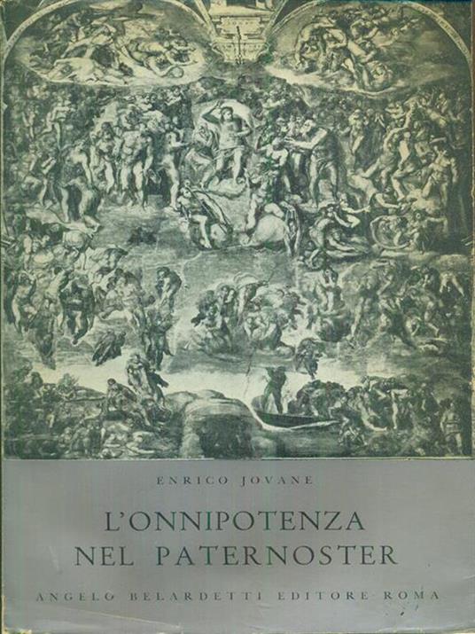L' onnipotenza nel paternoster - Enrico Jovane - copertina