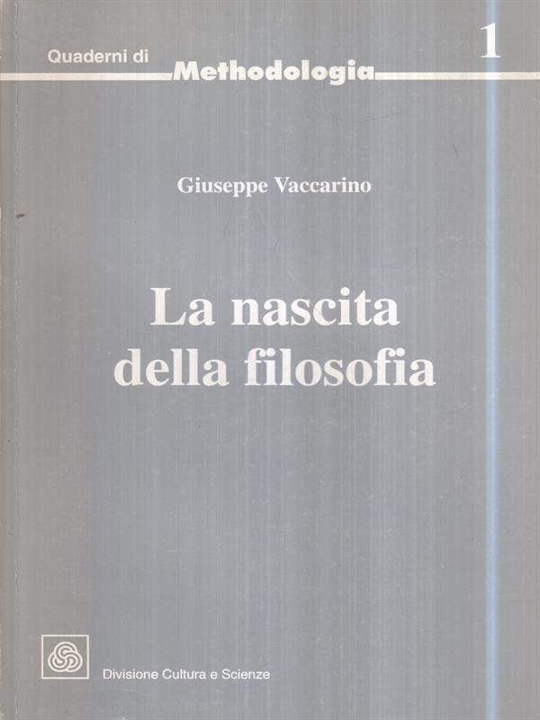 La nascita della filosofia