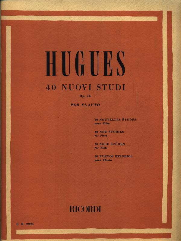 40 Nuovi studi - Op. 75 per flauto