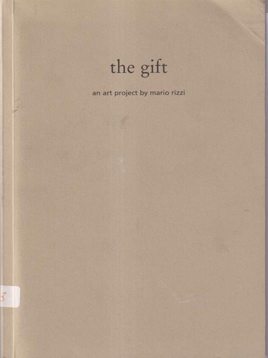 The gift - Mario Rizzi - copertina