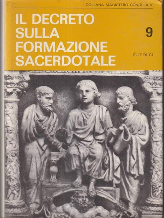 Il decreto sulla formazione sacerdotale - copertina