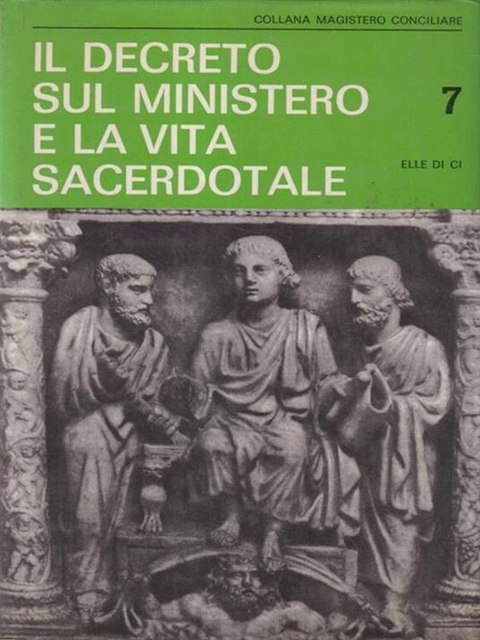 Il decreto sul ministero e la vita sacerdotale - copertina