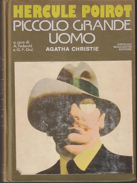 Hercule Poirot piccolo grande uomo - Agatha Christie - copertina