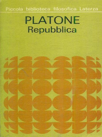 Repubblica - Platone - copertina