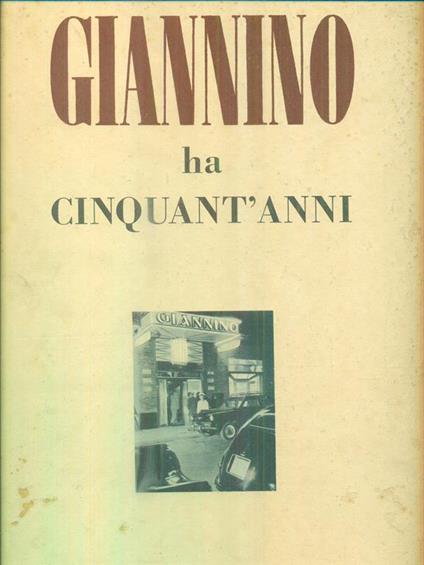Giannino ha cinquant' anni - copertina
