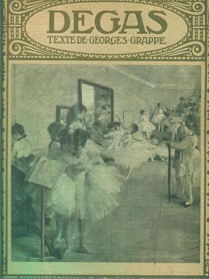 Edgar Degas - Georges Grappe - copertina