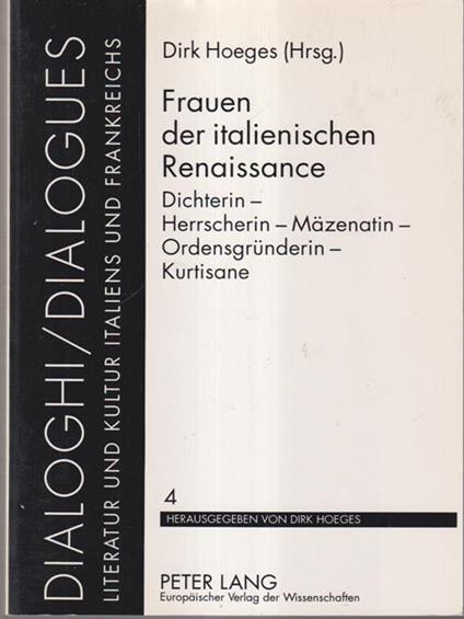 Frauen der italienischen Renaissance - copertina