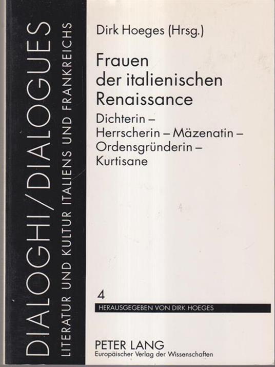 Frauen der italienischen Renaissance - copertina