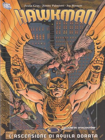 Hawkman - L'ascensione di quila Dorata - copertina