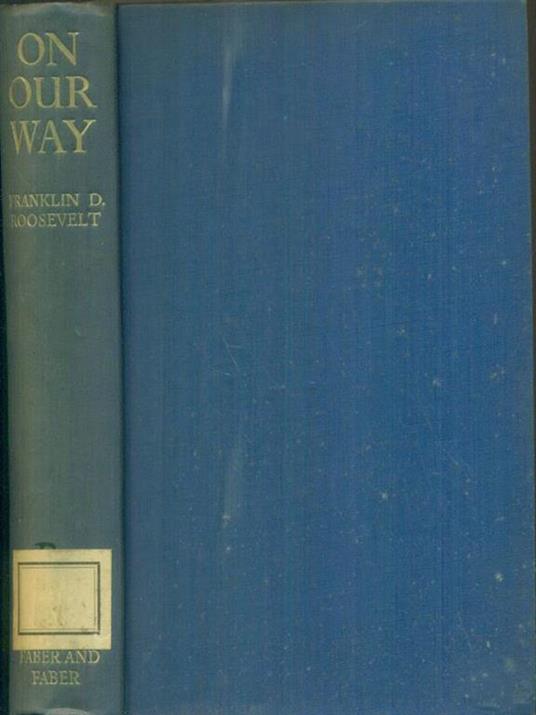 On our way - Franklin D. Roosevelt - copertina