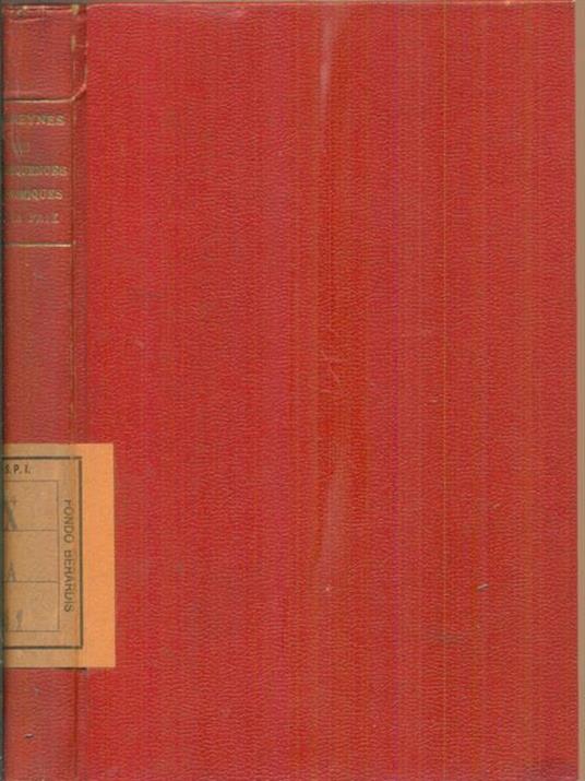 Le  consequences economiques de la paix - John Maynard Keynes - copertina