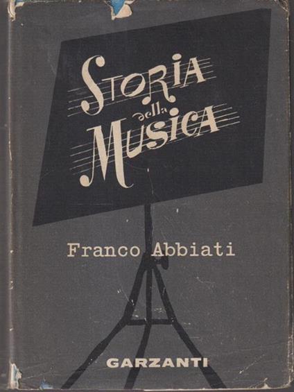 Storia della musica - Franco Abbiati - copertina