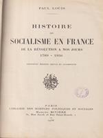 Histoire du socialisme en France