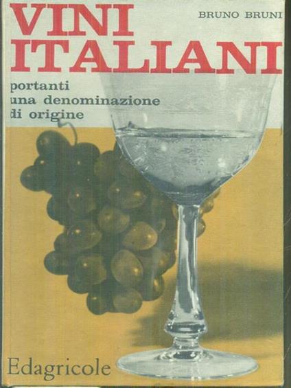 Vini italiani - Bruno Bruni - copertina