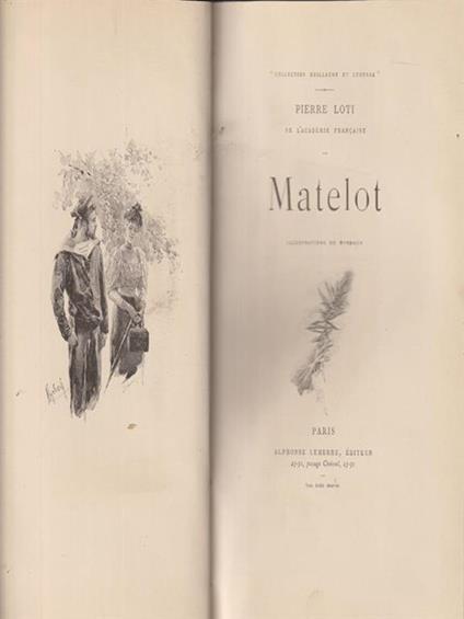 Matelot - Pierre Loti - copertina