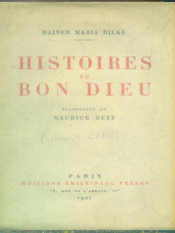Histoires du bon Dieu