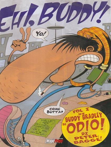 Ehi, Buddy! - Peter Bagge - copertina