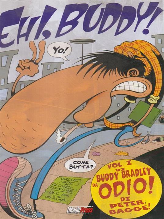 Ehi, Buddy! - Peter Bagge - copertina