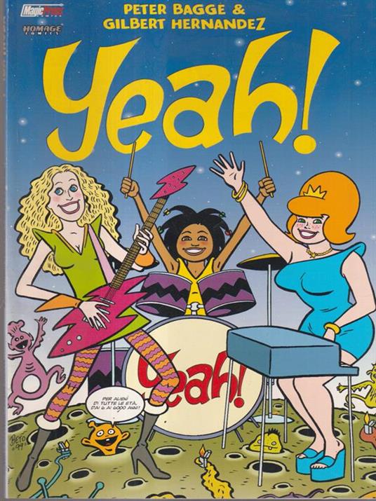 Yeah! - Peter Bagge - copertina