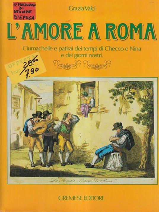 L' amore a Roma - Grazia Valci - copertina