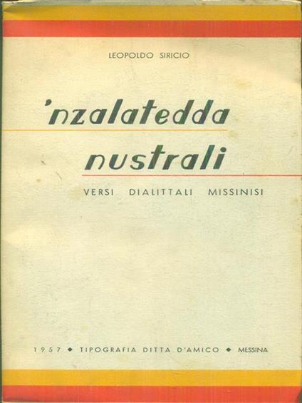 nzalatedda nustrali - copertina