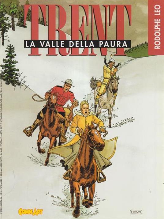 Trent - La valle della paura - copertina