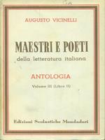Maestri e poeti Antologia Volume III (Libro II)