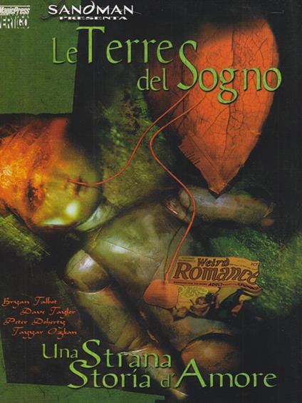 Le terre del sogno Una strana storia d'amore - copertina