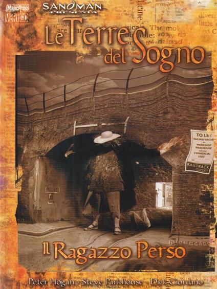 Le terre del sogno Il ragazzo perso - copertina