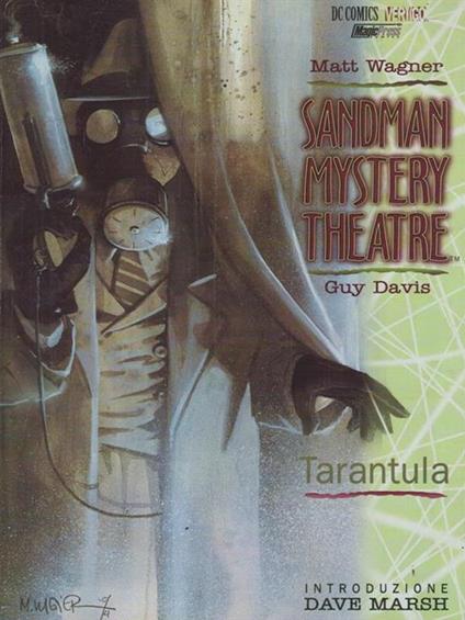Sandman Mystery Theatre Tarantula - Matt Wagner - copertina
