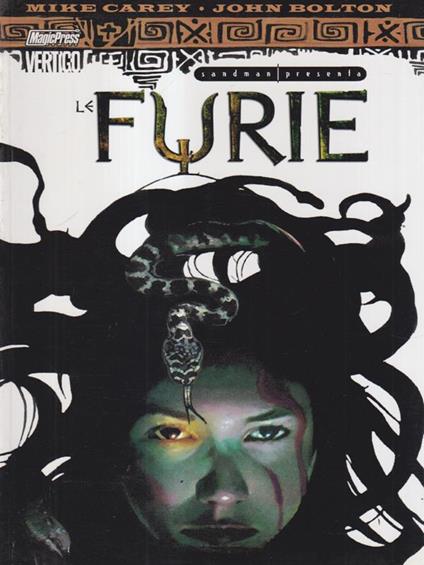 Le furie  - Mike Carey - copertina