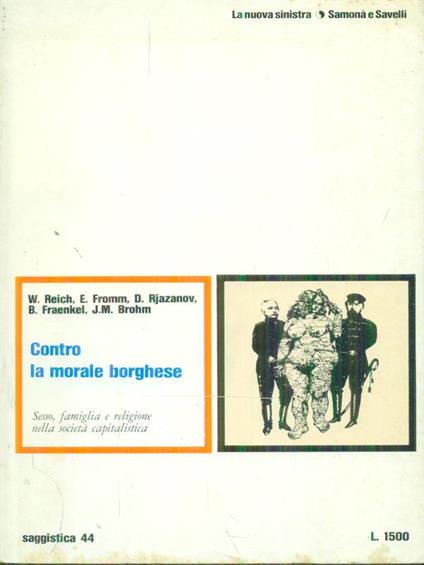 Contro la morale borghese - copertina
