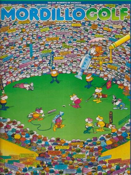 Mordillo golf - copertina