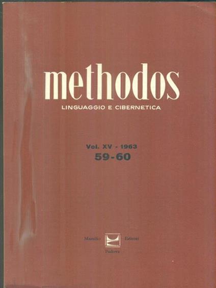 Methodos Vol XV/1963-59/60 - copertina
