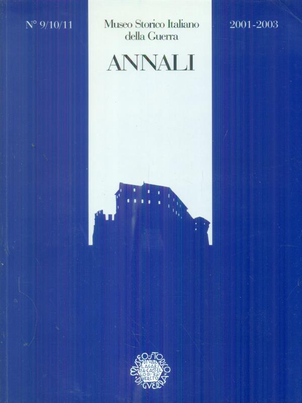 Annali n 9/10/11 2001-2003