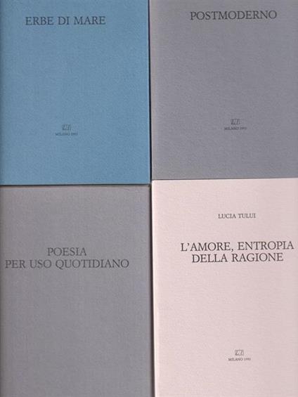 Poesia per uso quotidiano 3 vv - copertina