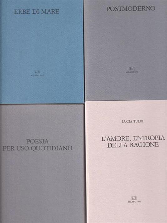 Poesia per uso quotidiano 3 vv - copertina