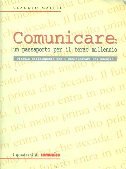 Comunicare - Claudio Maffei - copertina