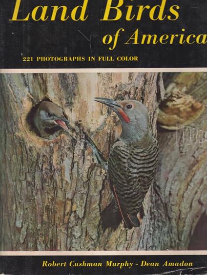 Land birds of America - Robert Cushman Murphy - copertina