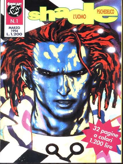 Shade - L'uomo psichedelico - da n. 1 a n. 12 - copertina