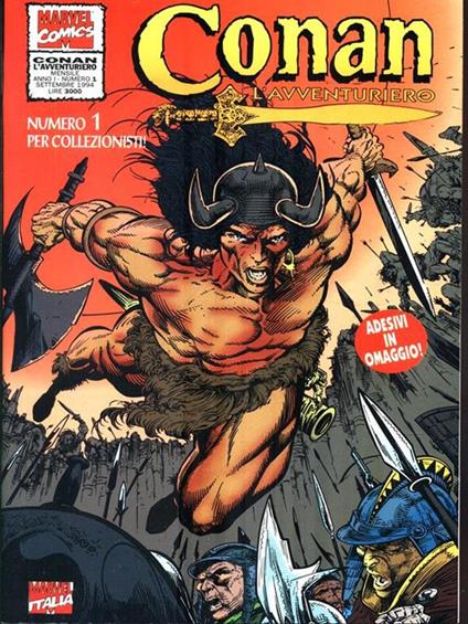 Conan l'avventuriero - dal n. 1 al n. 4 - copertina