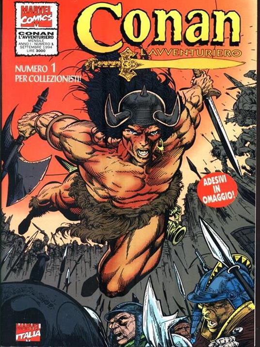 Conan l'avventuriero - dal n. 1 al n. 4 - copertina