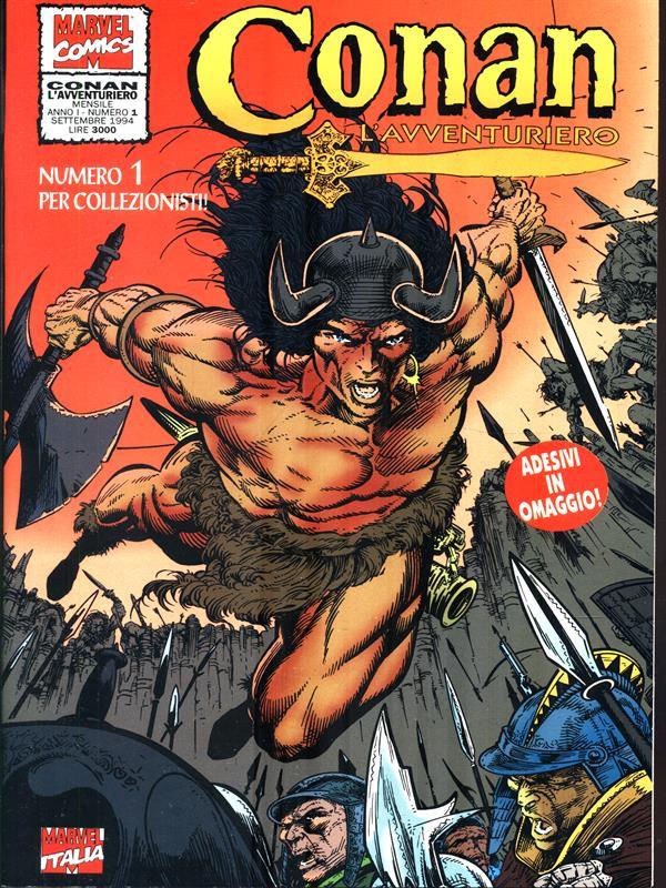 Conan l'avventuriero - dal n. 1 al n. 4