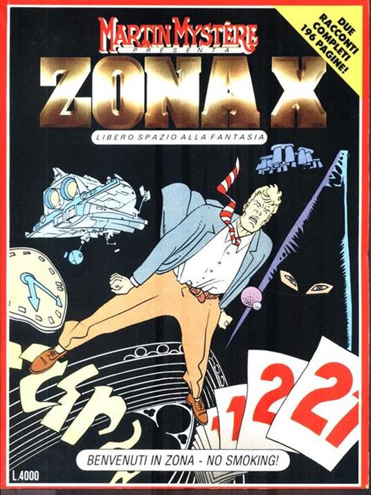 Martin Mystere presenta: Zona X - n. da 1 a 7 - 1992/1994 - copertina