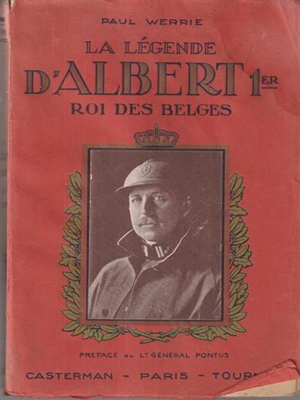 La Legende D'Albert 1er Roi Des Belges - copertina