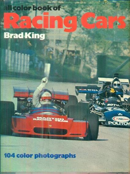 All color book of Racing Cars - Brad King - copertina